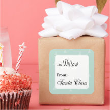 Personalisierte Geschenketiketten mit individuelle