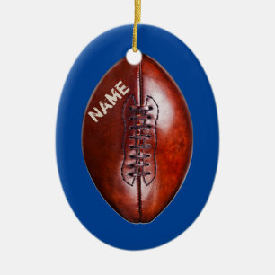 Personalisierte Geschenkideen für Football-Teams, Keramik Ornament