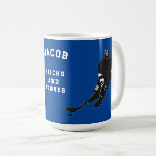 Personalisierte Geschenkideen für Hockeyspieler Kaffeetasse
