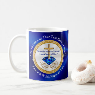 Personalisierte Geschenkideen für Pastor und Ehefr Kaffeetasse