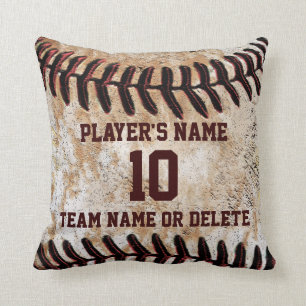 Personalisierte Geschenkideen für Senior Baseball  Kissen
