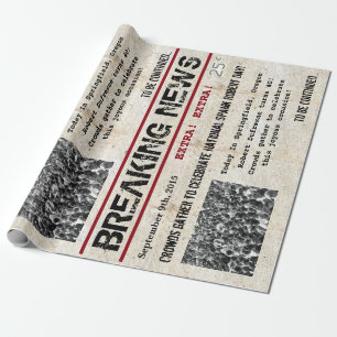 Personalisierte Geschenkpapier