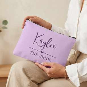 Personalisierte Geschenktüte für Brautjungfernpart Zubehörtasche