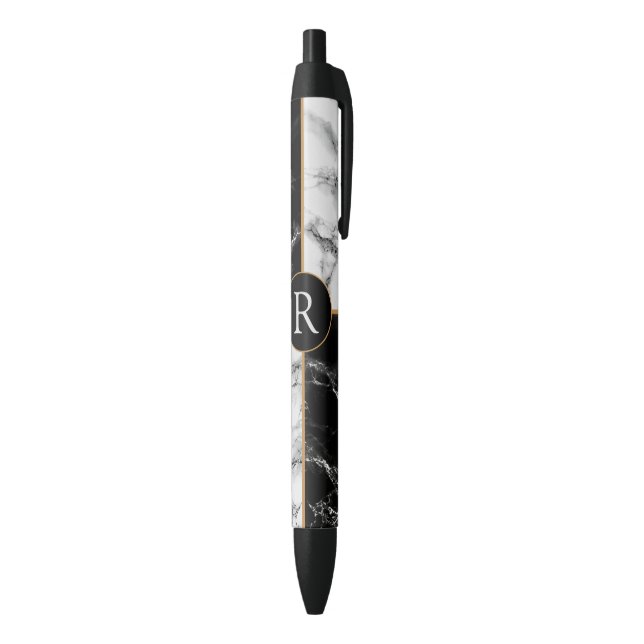 Personalisierte Gestaltung des Letter Pen-Marmor Kugelschreiber (Unterseite (Vertikal))