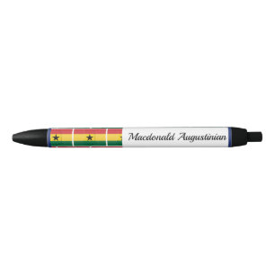 Personalisierte GHANA-Flagge Kugelschreiber