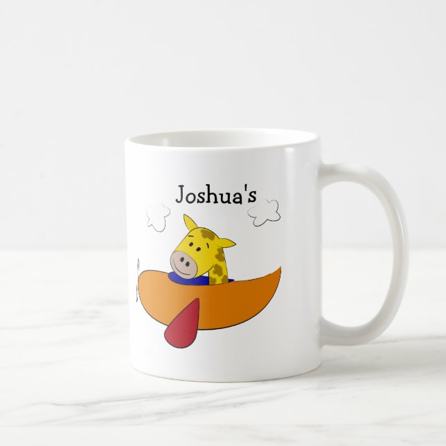 Personalisierte Giraffe Kaffeetasse (Rechts)