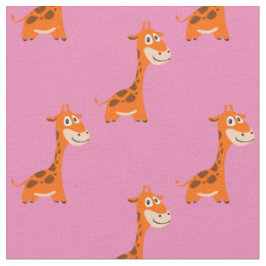 Personalisierte Giraffe Stoff