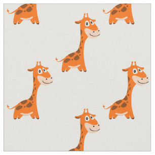 Personalisierte Giraffe Stoff