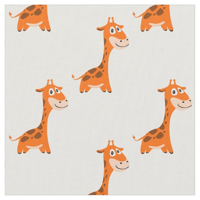 Personalisierte Giraffe Stoff (Nahaufnahme)