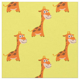 Personalisierte Giraffe Stoff