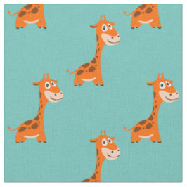 Personalisierte Giraffe Stoff
