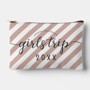 Personalisierte Girls Reisen billiger als Therapie Zubehörtasche