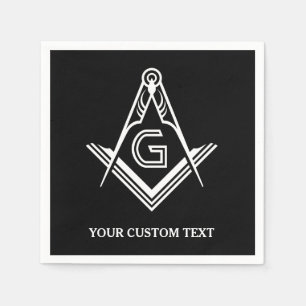 Personalisierte Glaskugeln und Tischdekorationen Serviette
