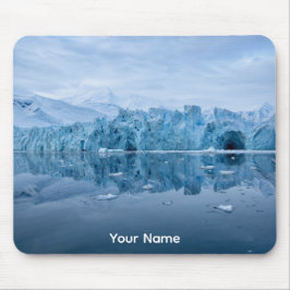 Personalisierte Gletscherwand-Reflexion Mousepad