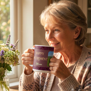 Personalisierte glückliche Renten-Geschenke für Ma Kaffeetasse