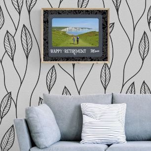 Personalisierte glückliche Ruhestands-Geschenke fü Poster