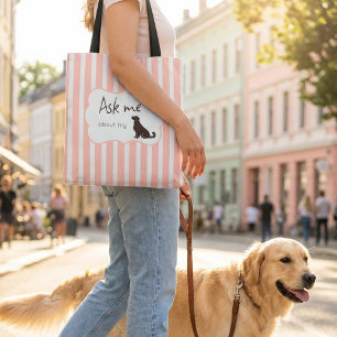 Personalisierte Golden Retriever-Hundemutter zum M Tasche