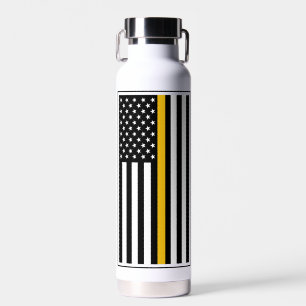 Personalisierte Goldlinie 911 für den Absender Trinkflasche