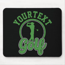 Personalisierte Golf ADD NAME Retro Pro Golfer Swi
