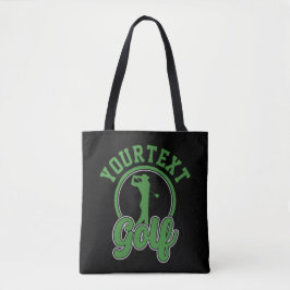 Personalisierte Golf ADD NAME Retro Pro Golfer Swi Tasche
