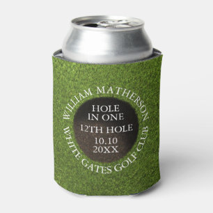 Personalisierte Golf Hole-in-One-Auszeichnung Dosenkühler
