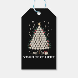 Personalisierte Golf-Weihnachtsbaum-Ausrüstung Fam Geschenkanhänger