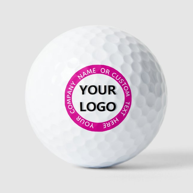 Personalisierte Golfbälle für Ihre Logos und Text- (Vorderseite)