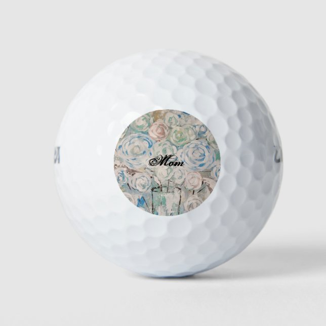 Personalisierte Golfbälle für sie. (Vorderseite)