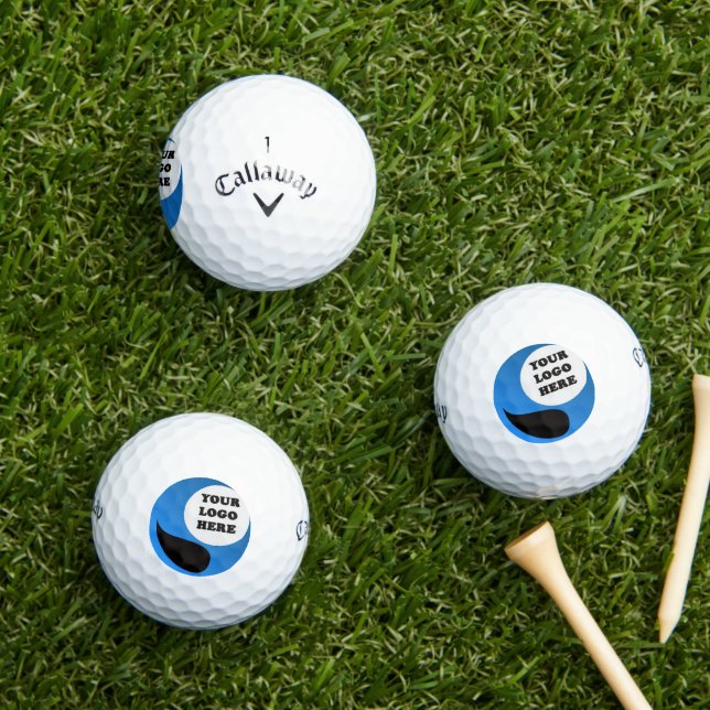 Personalisierte Golfbälle mit eigenem Logo Callawa (Insitu Gras)