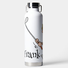 Personalisierte Golfer Trinkflasche