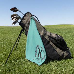 Personalisierte Golfhandtücher: Mit Monogramm Logo Golfhandtuch