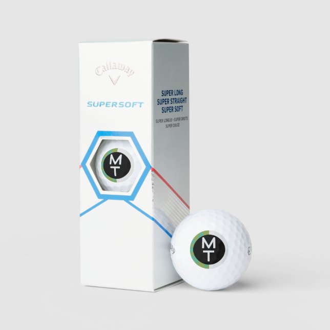 Personalisierte Golfplätze Golfball (Verpackung)