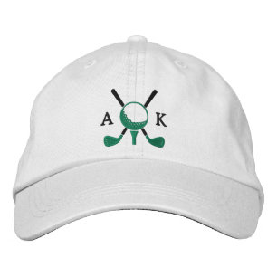 Personalisierte Golfschläger-Monogramm Bestickte Baseballkappe
