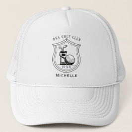 Personalisierte Golfschläger-Name Classic Trucker- Truckerkappe