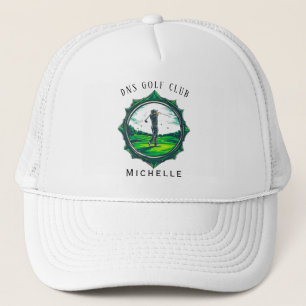 Personalisierte Golfschläger-Name Classic Trucker- Truckerkappe
