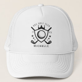 Personalisierte Golfschläger-Name Classic Trucker- Truckerkappe