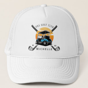 Personalisierte Golfschläger-Name Classic Trucker- Truckerkappe