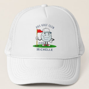 Personalisierte Golfschläger-Name Classic Trucker- Truckerkappe