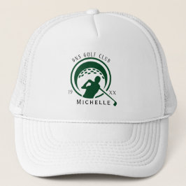 Personalisierte Golfschläger-Name Classic Trucker- Truckerkappe