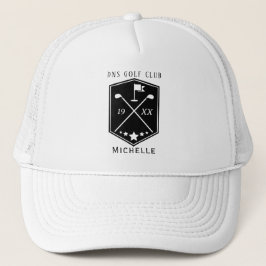 Personalisierte Golfschläger-Name Classic Trucker- Truckerkappe