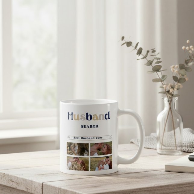 Personalisierte Google-Suche Bester Ehemann überha Kaffeetasse (Von Creator hochgeladen)
