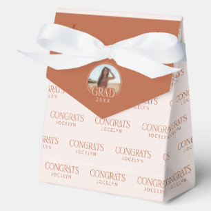 Personalisierte Graduationspartei 2025 Foto Glückw Geschenkschachtel