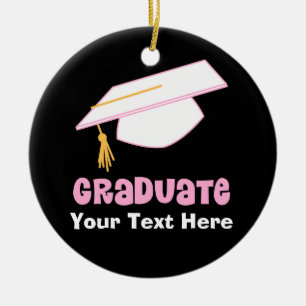 Personalisierte graduierte Geschenk-Idee Keramikornament