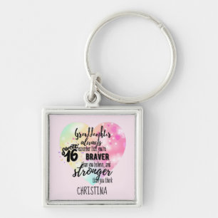 Personalisierte GRANDAUGHTER-Geschenke   Niedliche Schlüsselanhänger