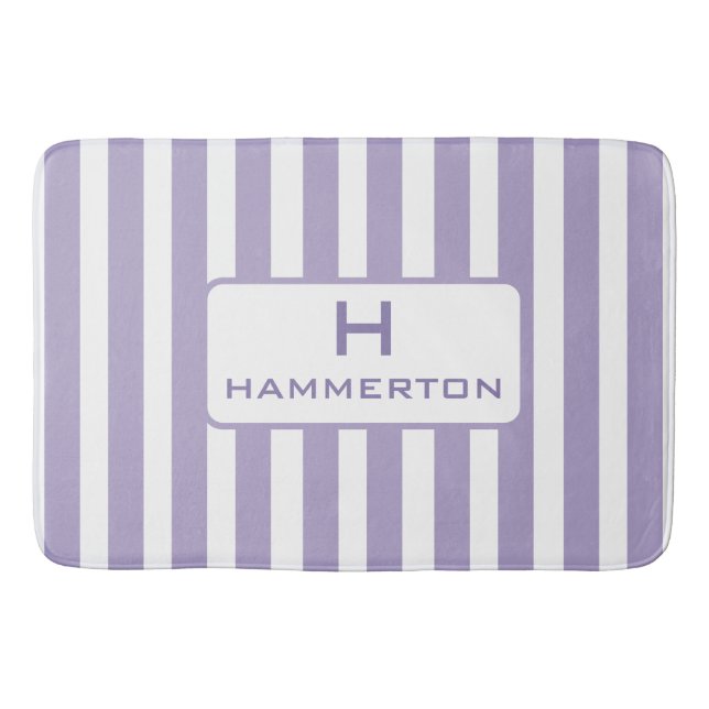 Personalisierte große Badematte (Vorderseite)