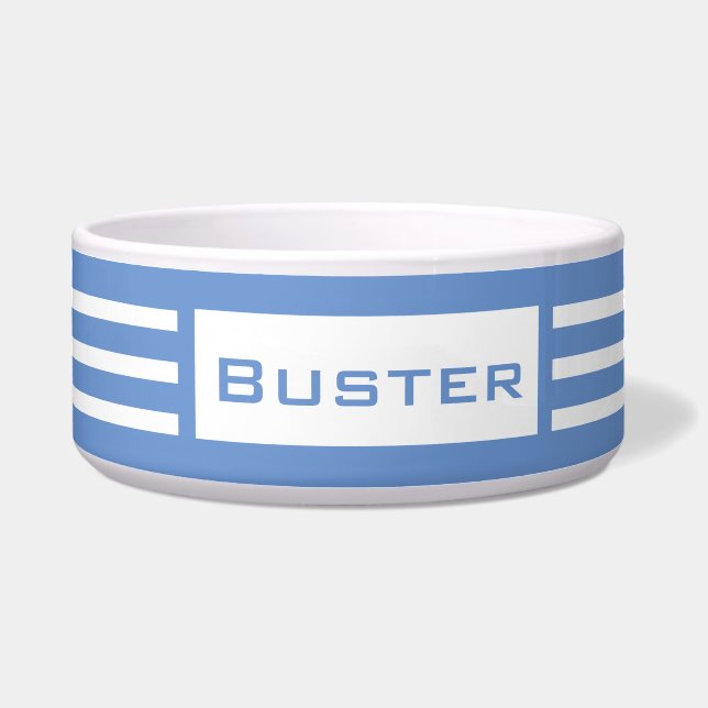 Personalisierte große Pet-Schüssel Napf (Vorderseite)