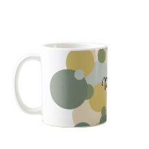 Personalisierte grün-gelbe Moleküle