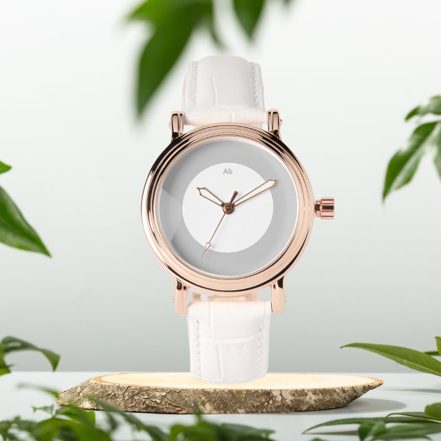 Personalisierte grüne Initialen von eWatch Armbanduhr (Von Creator hochgeladen)