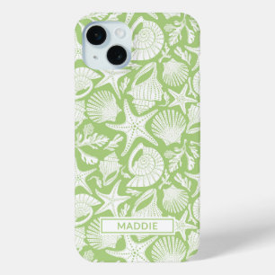 Personalisierte grüne Muscheln Case-Mate iPhone Hülle