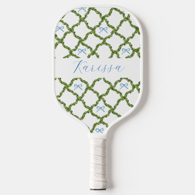 Personalisierte Grünpflanzen Pickleball Schläger (Vorderseite)